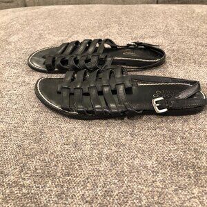 Franco Sarto Gladiator-Style Flat Sandals, Size 7